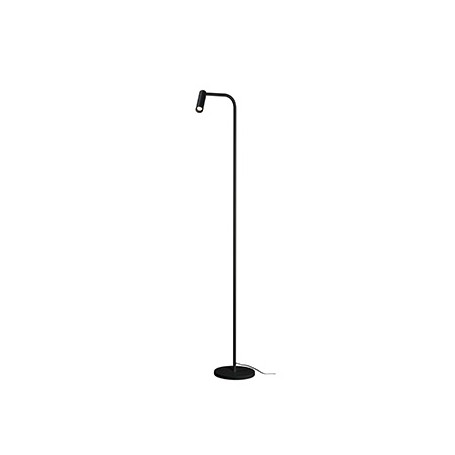 KARPO FL lampadaire, noir, LED 6,5W 3000K, 330lm