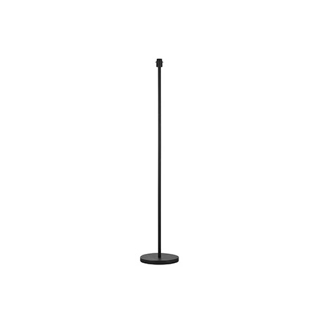 FENDA lampadaire simple, noir, sans abat-jour, E27, 60W max.