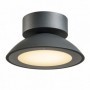 MALU CL, plafonnier anthracite, LED 9,2W 3000K, IP44