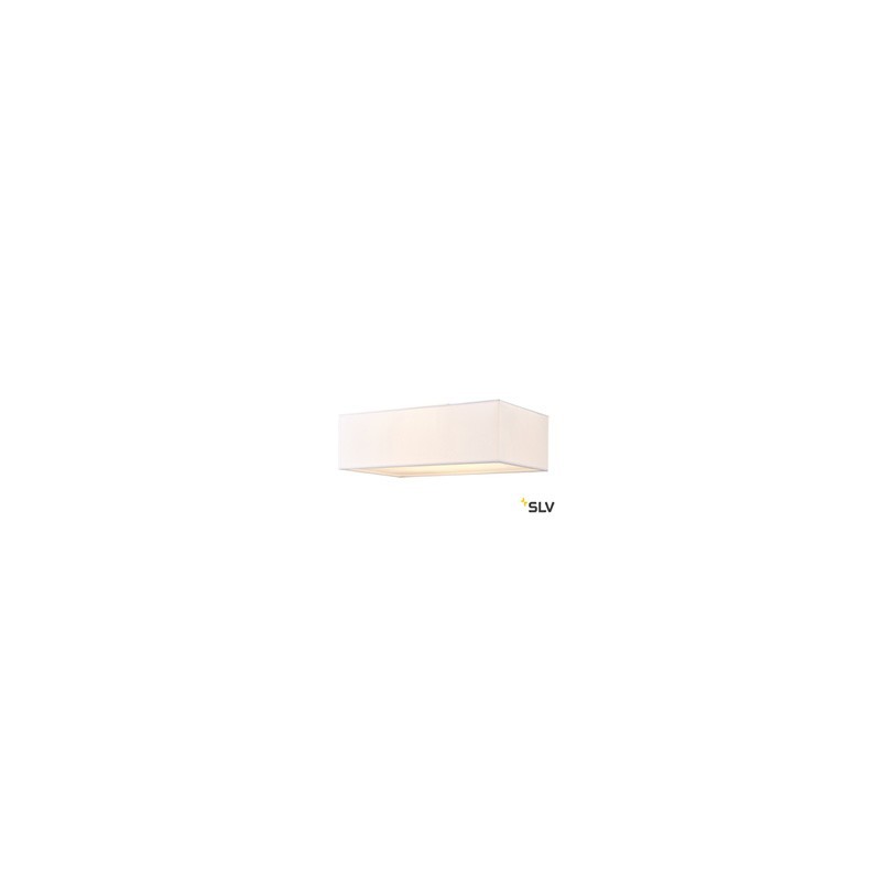 ACCANTO, plafonnier intérieur, blanc, E27, 2x 40W max, diffuseur ac...