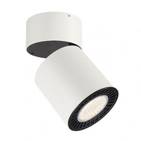 SUPROS CL plafonnier, rond , blanc, 2100lm, 3000K SLM LED , réflecteurs 60°