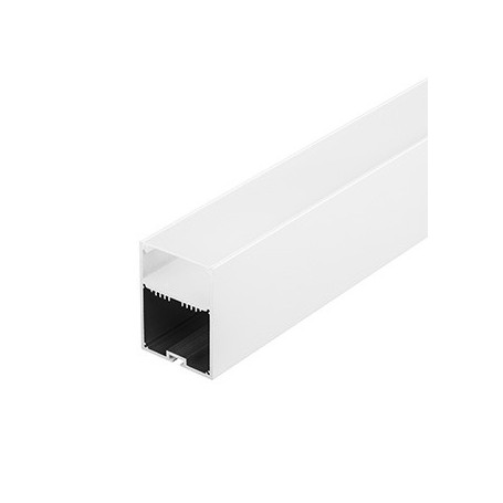 GLENOS profil professionnel 4970-200, 2m, blanc, avec diffuseur