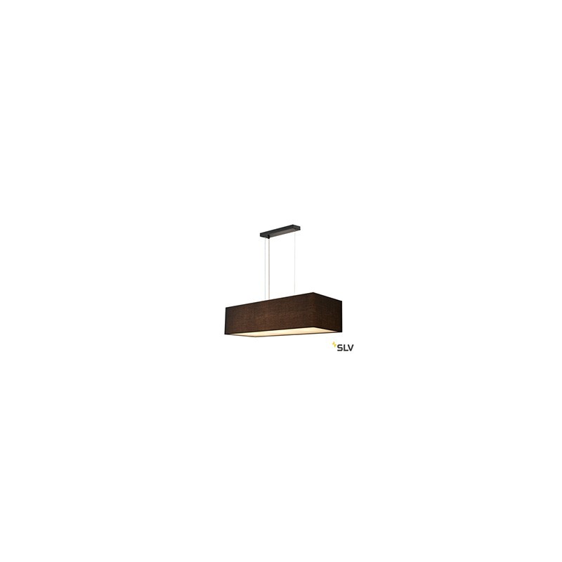 ACCANTO, suspension intérieure, noir mat/blanc, E27, 3x 40W max, di...