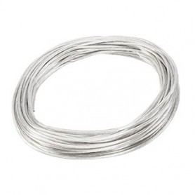 TENSEO, câble T.B.T, isolé, 4mm², 20m, blanc