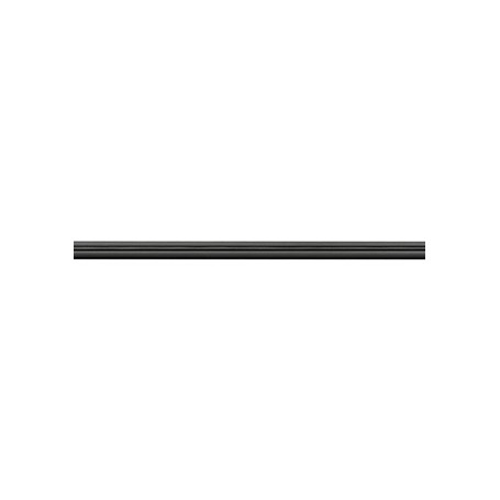 EASYTEC II rail, noir, 2m, 2 embouts inclus