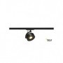 KALU TRACK, spot pour rail 1 allumage, intérieur, noir, LED, 13W, 3000K, adaptateur 1 all. inclus