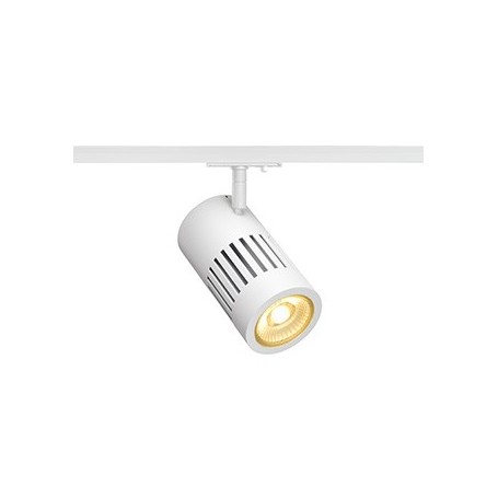 STRUCTEC LED 24W, blanc, 3000K, 60°, adapt rail 1 all. inclus