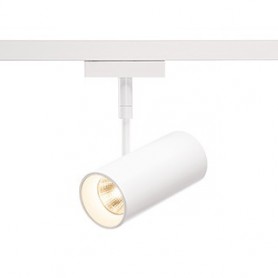 REVILO, spot,blanc, LED 3000K, 15°, adaptateur rail 2 allumages inclus