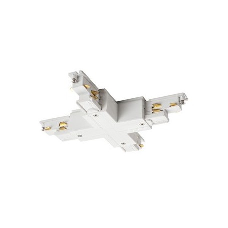 S-TRACK DALI, Connecteur en X, blanc