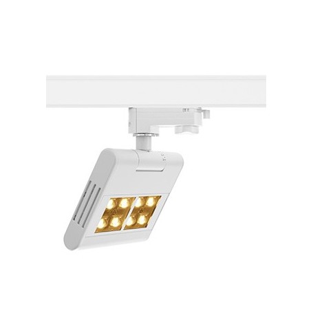 LENITO TRACK, blanc, LED 23W, 3000K, adaptateur 3 all inclus