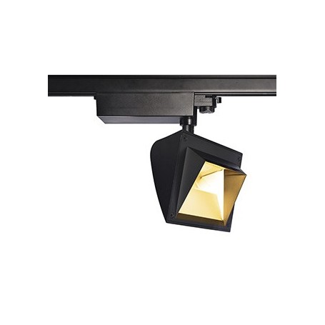 MERADO FLOOD, noir, LED 40W, 4000K, 40°, adaptateur 3 all inclus