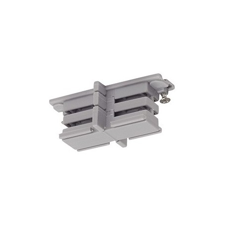 S-TRACK, connecteur droit, gris argent