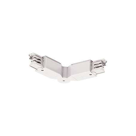 S-TRACK Connecteur flex, blanc RAL 9016