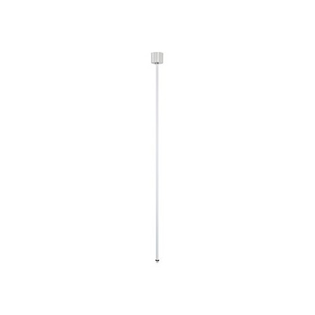 EUTRAC suspension rigide pour rail 3 allumages, blanc RAL 9016, 120cm