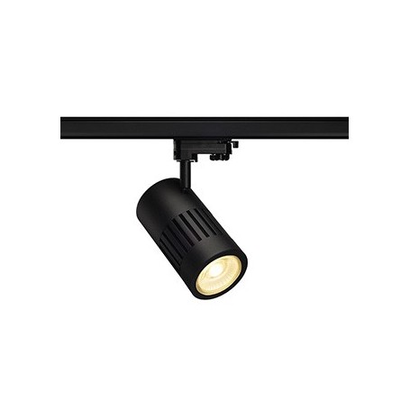 STRUCTEC LED 30W, rond, noir, IRCsup.90, 36°  adapt. 3 allumages inclus