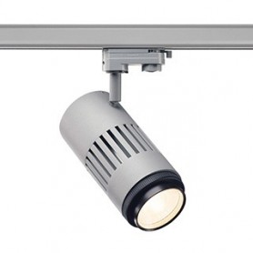 STRUCTEC LED , spot, gris argent, LED 35W 3000K, lentille ajustable 20-60°
