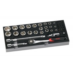 MODULE ABS 45 OUTILS 1/2'' 6 PANS
