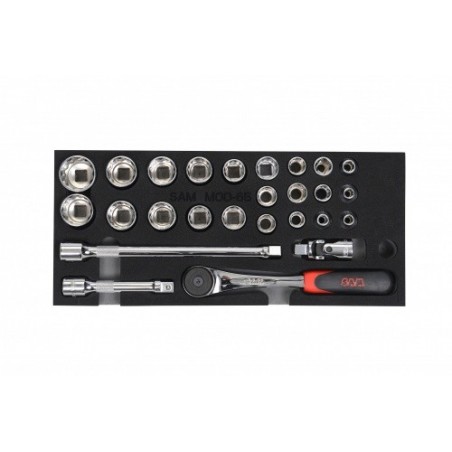 MODULE MOUSSE 22 OUTILS 1/2'' EN POUCE