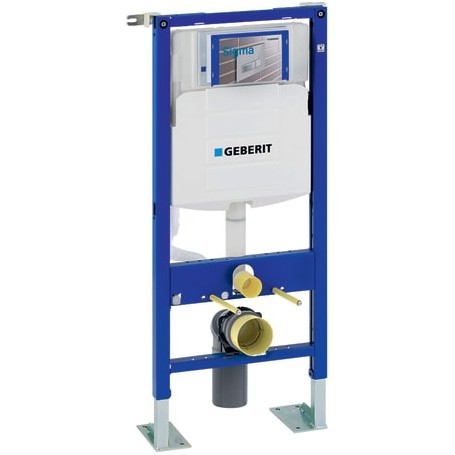 Bati-support Geberit Duofix pour WC suspendu, 112 cm, avec réservoir à encastrer