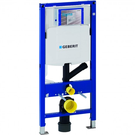 Bâti-support Geberit Duofix pour WC suspendu, avec réservoir à encastrer Sigma, pour aspiration des odeurs - 111.364.00.5