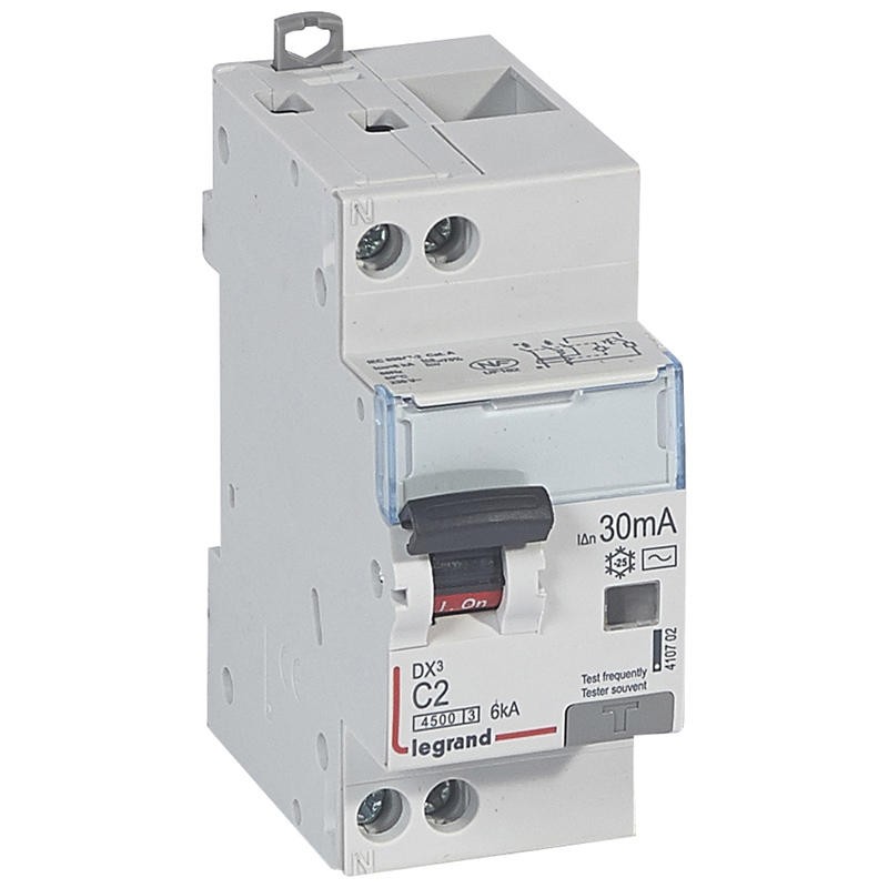 Disjoncteur diff DX³4500 arrivée haute et départ bas à vis U+N 230V...