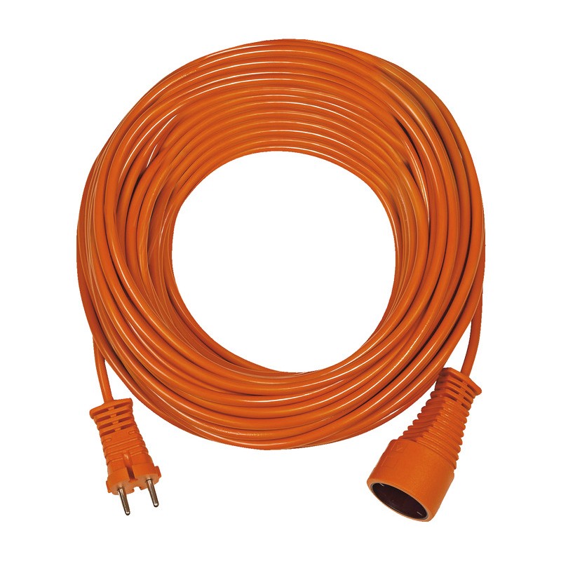 Rallonge électrique 3m de câble H05VV-F 3G1,0 - 1168431 - BRENNENST