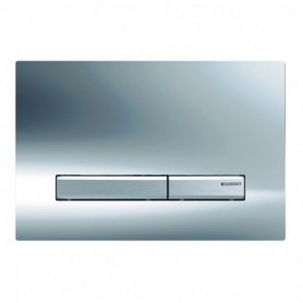 Plaque de déclenchement Geberit Sigma50 pour rinçage double touche couleur métallique chrome - 115.788.21.2 - GEBERIT | GENMA