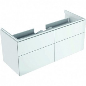 Meuble bas Geberit Xeno² pour lavabo de largeur à partir de 120 cm avec quatre tiroirs - 500.518.01.1 - GEBERIT | GENMA