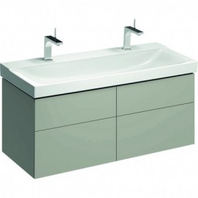 Meuble bas Geberit Xeno² pour lavabo de largeur à partir de 120 cm avec quatre tiroirs - 500.518.00.1 - GEBERIT | GENMA