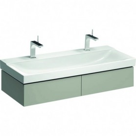 Meuble bas Geberit Xeno² pour lavabo de largeur à partir de 120 cm avec deux tiroirs - 500.517.00.1 - GEBERIT | GENMA