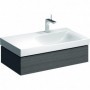 Meuble bas Geberit Xeno² pour lavabo avec plage de dépose avec un tiroir - 500.514.43.1 - GEBERIT | GENMA