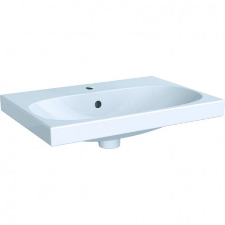 LAVABO COMPACT ACANTO 60 1TR ATP BLANC - 500.631.01.5 - GEBERIT | GENMA