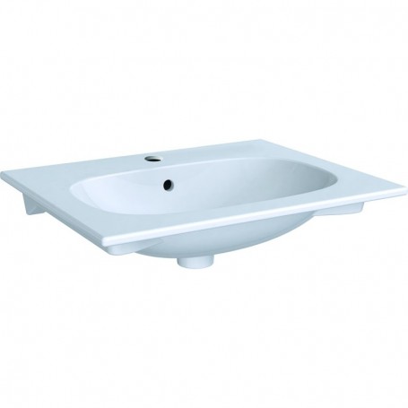 LAVABO SLIM ACANTO 60 1TR ATP BLANC - 500.640.01.5 - GEBERIT | GENMA