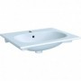 LAVABO SLIM ACANTO 60 1TR ATP BLANC - 500.640.01.5 - GEBERIT | GENMA