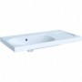 Lavabo Geberit Acanto avec plage de dépose à droite fixation facile - 500.626.01.2 - GEBERIT | GENMA