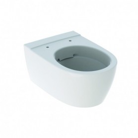 WC suspendu à fond creux Geberit iCon caréné Rimfree: T:53cm Blanc - 204060000 - GEBERIT | GENMA