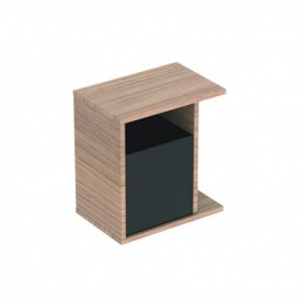 Elément latéral Geberit iCon avec boîte Mélamine structuré bois/Chêne naturel - 841239000 - GEBERIT | GENMA