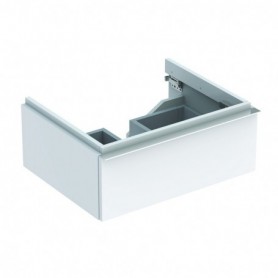 Meuble bas Geberit iCon pour lavabo avec un tiroir Laqué ultra-brillant / Blanc - 840260000 - GEBERIT | GENMA