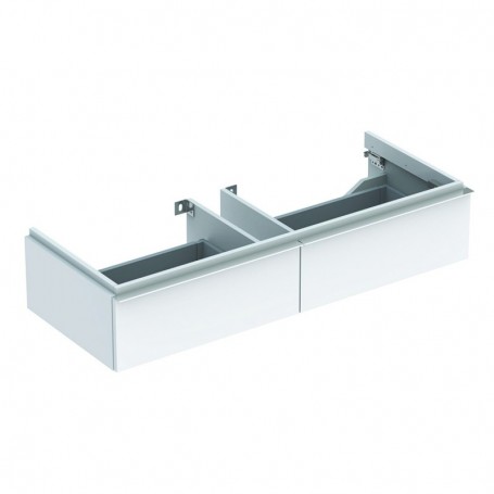 Meuble bas Geberit iCon pour lavabo avec une largeur à partir de 120 cm avec deux tiroirs - 840120000 - GEBERIT | GENMA