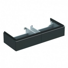 Meuble bas Geberit iCon pour lavabo avec une largeur à partir de 120 cm avec deux tiroirs - 841121000 - GEBERIT | GENMA