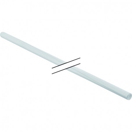 Cache-tube Geberit pré-fendu: Blanc pur RAL 9010 - 611.605.BM.1 - GEBERIT | GENMA