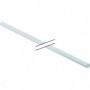 Cache-tube Geberit pré-fendu: Blanc pur RAL 9010 - 611.605.BM.1 - GEBERIT | GENMA