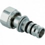 Raccord Geberit Mepla avec écrou de serrage: d:16mm G:1/2" Nickelé - 611.582.22.5 - GEBERIT | GENMA