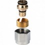 Raccord union Geberit Mepla avec filetage femelle: d:16mm G:1/2" Nickelé - 641.517.22.1 - GEBERIT | GENMA