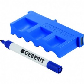 Matrice de profondeur d'emboitement Geberit Mapress avec marqueur: d:12-108mm - 90351 - GEBERIT | GENMA