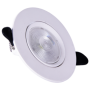 5W Downlight LED 400 Lmn IP 44 6500K Aluminium - 90mm Driver Inclus - HS417/1 - DUNYA LED | GENMA