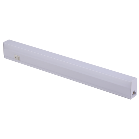 15W Reglette LED T51425 Lmn IP44 3000K Aluminium + ABS Plastique - 900mm Traversant - HS868/3 - DUNYA LED | GENMA