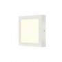 SENSER 18, applique et plafonnier intérieur, carré, blanc, LED, 12W, 4000K
