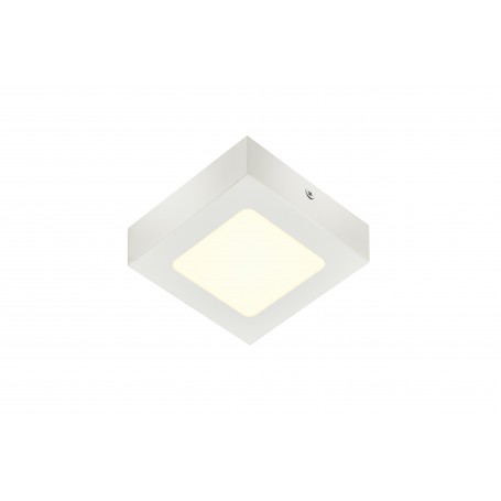 SENSER 12, applique et plafonnier intérieur, carré, blanc, LED, 8,2W, 4000K