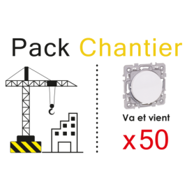 SQUARE LOT 50 VV 10A BLC PACK CHANTIER - 60209 - EUROHM | GENMA